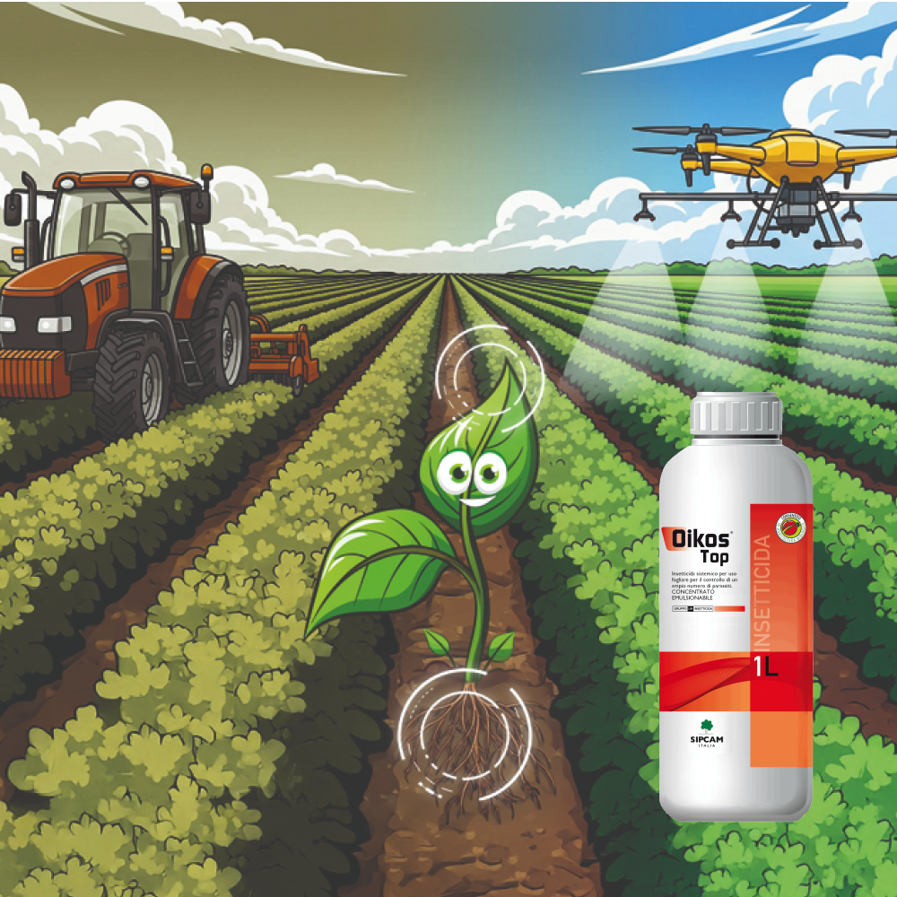 Afidi, tripidi e cocciniglie: Oikos Top, l’innovazione che risolve